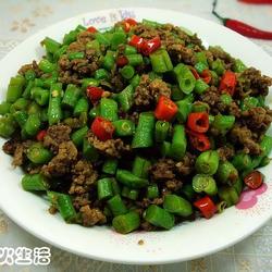 肉末辣味豇豆的做法[图]