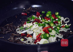 梅干菜快炒土豆丝的做法图解5