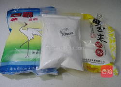 鲜虾肠粉的做法图解1