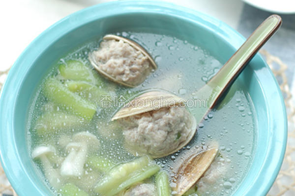 清炖蛤蜊狮子头