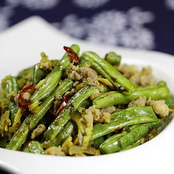 干煸四季豆的做法[图]
