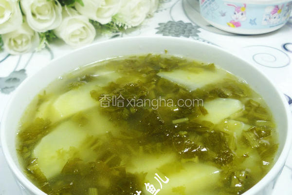 咸菜土豆汤