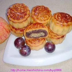 豆沙莲蓉月饼的做法[图]
