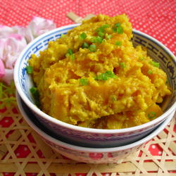 咸蛋黄焗南瓜的做法[图]