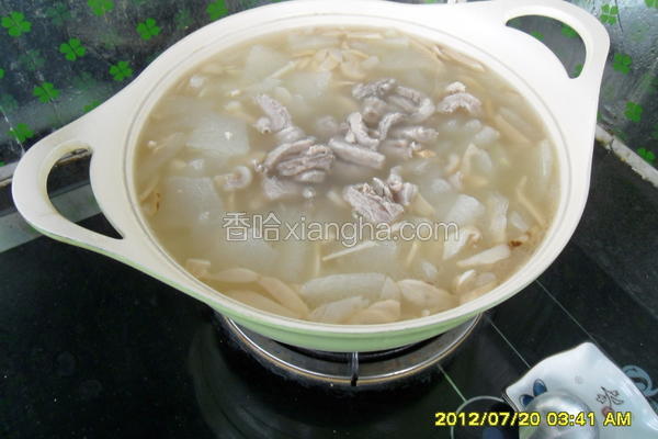 松茸冬瓜排骨汤