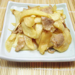 肉片炒茭白的做法[图]