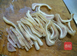 蒜薹香干拌猪耳朵的做法图解5