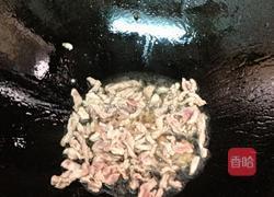 韭菜香干炒肉的做法图解3