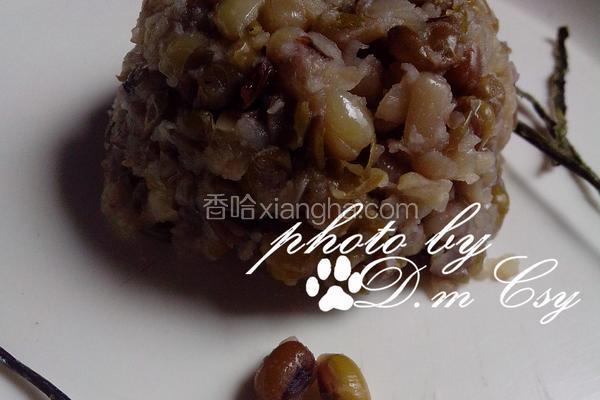豆子开花了绿豆泥