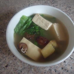 豆腐生菜汤的做法[图]