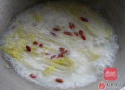 牛奶煨白菜的做法图解5