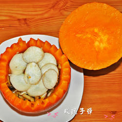 咖哩南瓜蒸菌的做法[图]