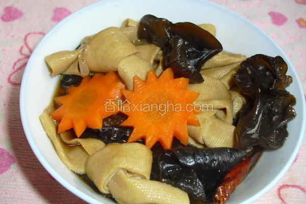 高汤豆皮结