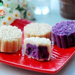 芸豆紫薯糕的做法[图]