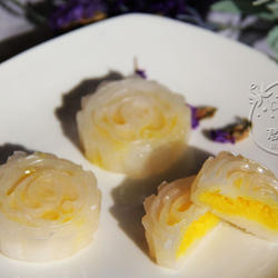水晶奶黄饼的做法[图]