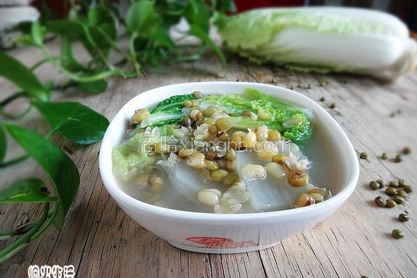 绿豆白菜汤