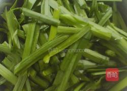 韭菜炒香干的做法图解1