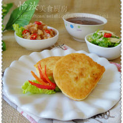 鸡蛋煎馒头早餐的做法[图]