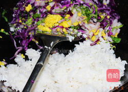 蔬菜蛋炒饭的做法图解6