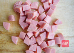 橄榄火腿菜包饭的做法图解4