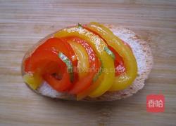 醋渍甜椒面包的做法图解12