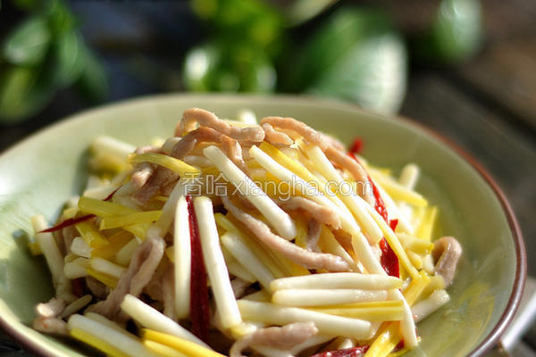 肉丝蒜黄