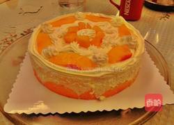 黄桃莫司蛋糕的做法图解10