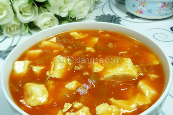 肉末西瓜皮豆腐羹