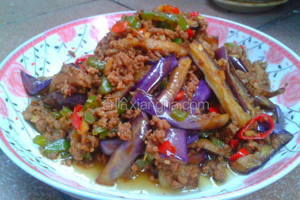 鱼香肉末茄子