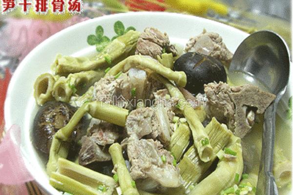 养生排骨竹笋汤