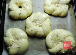 奶酥花环面包的做法图解8