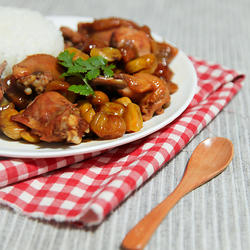 板栗鸡肉饭的做法[图]