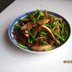 五花肉炒香干的做法[图]