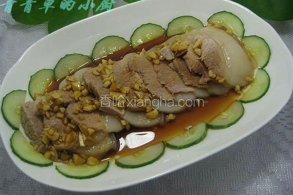 蒜泥白肉