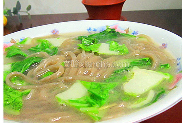 高汤煮粉条