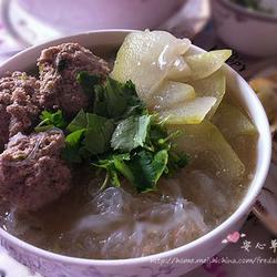 冬瓜丸子汤的做法[图]