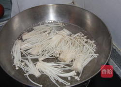 当豆皮遇上金针菇的做法图解1