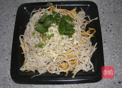 当豆皮遇上金针菇的做法图解6