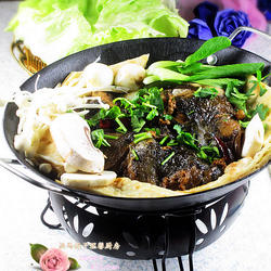 鱼头泡饼火锅的做法[图]