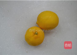 蜜渍柠檬的做法图解1