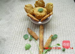 玉米面酥香饼干的做法图解10