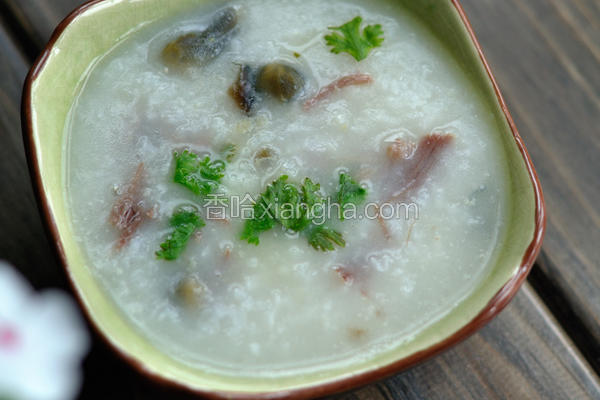 咸肉米粥