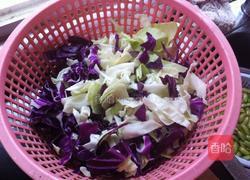 双色包菜的做法图解1