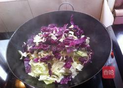 双色包菜的做法图解5