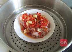 剁椒蒸鸡腿的做法图解7