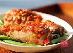 剁椒蒸鸡腿的做法图解8