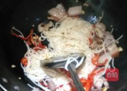猪头肉炒面的做法图解5