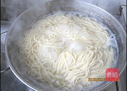 海虹汤韭菜打卤面的做法图解14