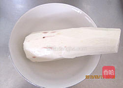 山药粘米发糕的做法图解2