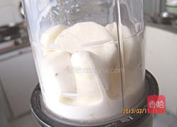 山药粘米发糕的做法图解4